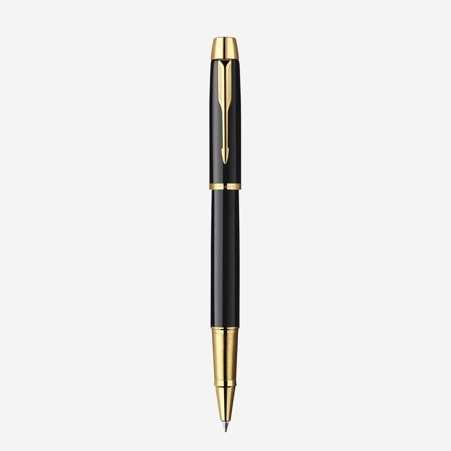 Bút dạ bi Parker IM Black cài vàng S0856360