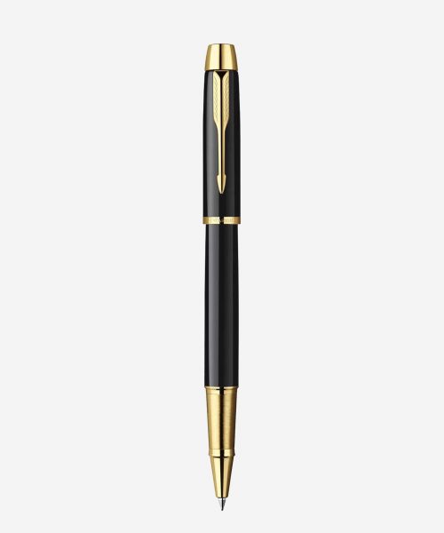 Bút dạ bi Parker IM Black cài vàng S0856360