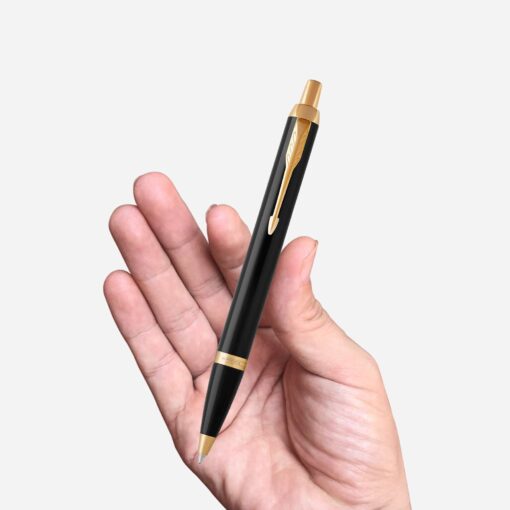 Bút bi bấm Parker IM Black GT Ballpoint Pen 1931666