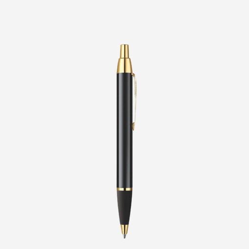Bút bi bấm Parker IM Black Lacquer GT Ballpoint Pen S0856440