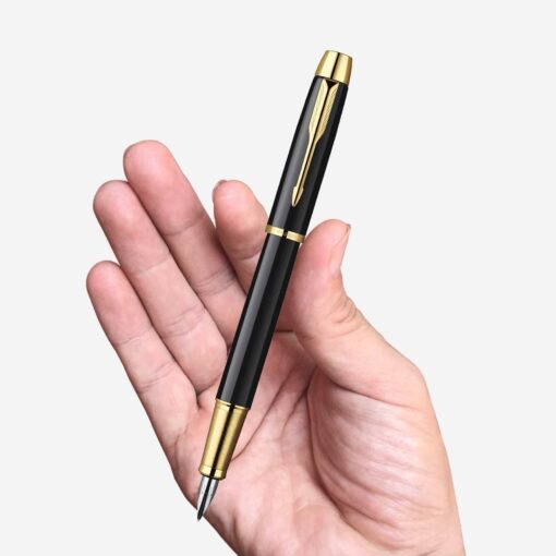 Bút máy Parker IM Black đen cài vàng mã S0856190