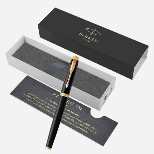 Hộp bút Parker IM Black GT RP 1931659