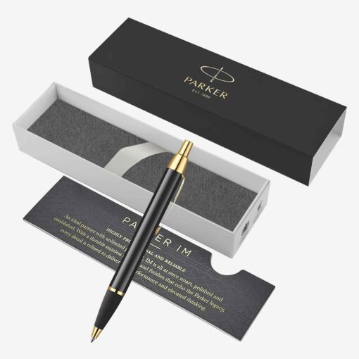 Parker IM Black Lacquer GT Ballpoint Pen S0856440_IE-PK202