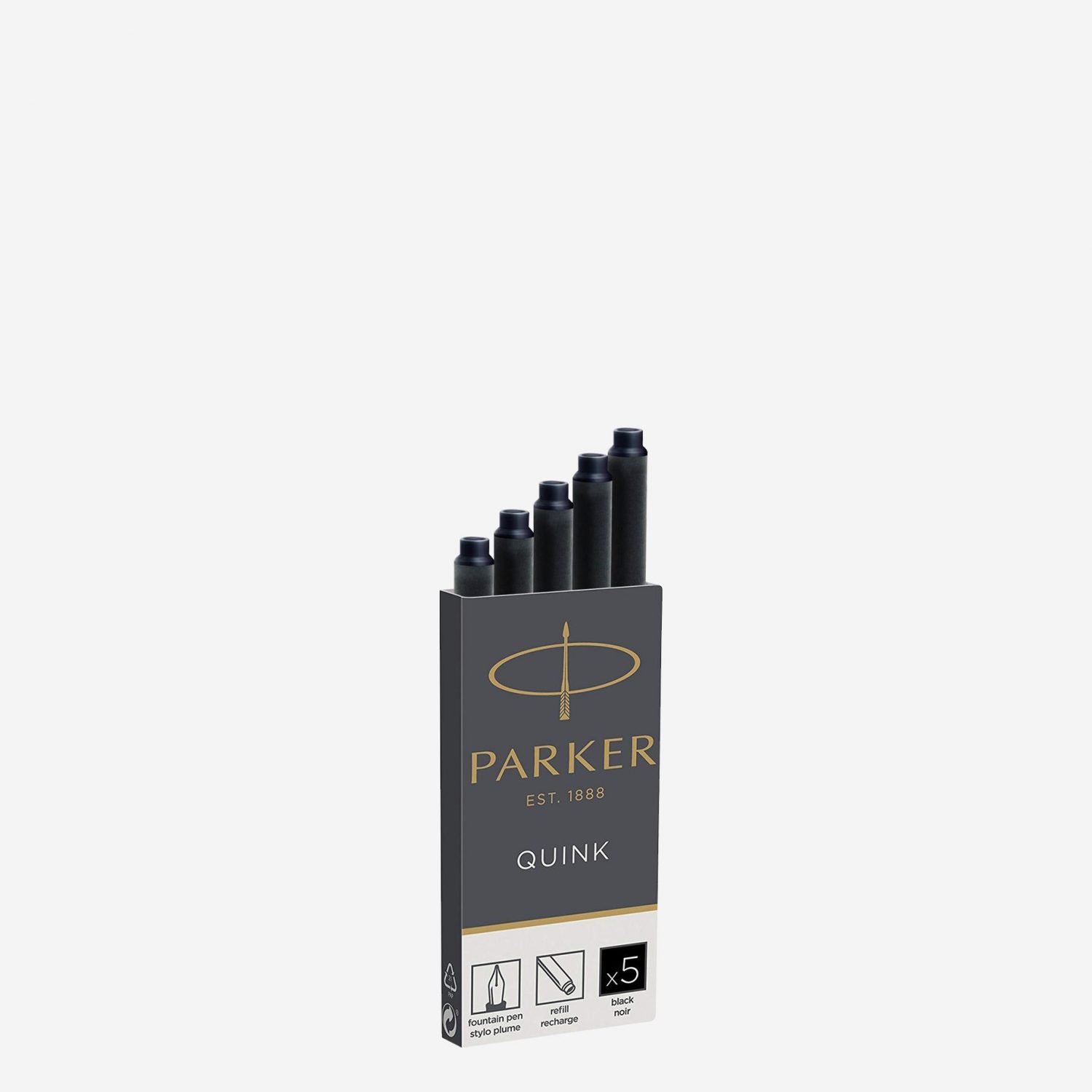 Ống mực bút máy Parker 1950402 màu đen ở Pen Store Việt Nam