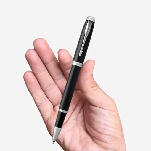 Parker IM 2017 Black Basic Lacquer CT Rollerball Pen 1931658-PK237