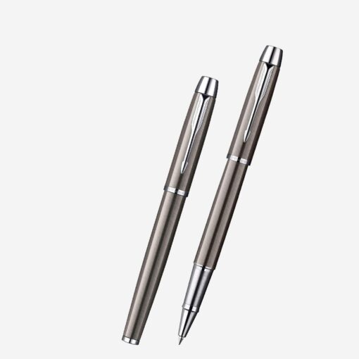Parker IM Gun Metal CT Rollerball Pen S0856410-S0800120-1750422-PK216
