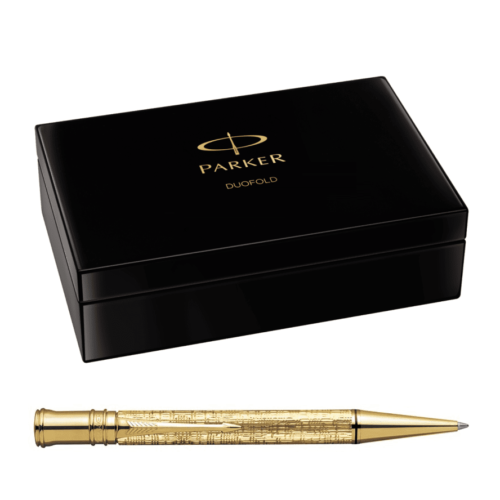 Địa chỉ bán bút bi xoay Parker Duofold Presidential Esparto Gold giá rẻ nhất tại TPHCM, Hà Nội, Đà Nẵng