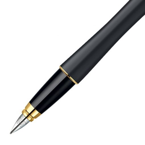 Mở hộp bút mực Parker Urban Black and Gold GT FP chính hãng tại PARKER Việt nam