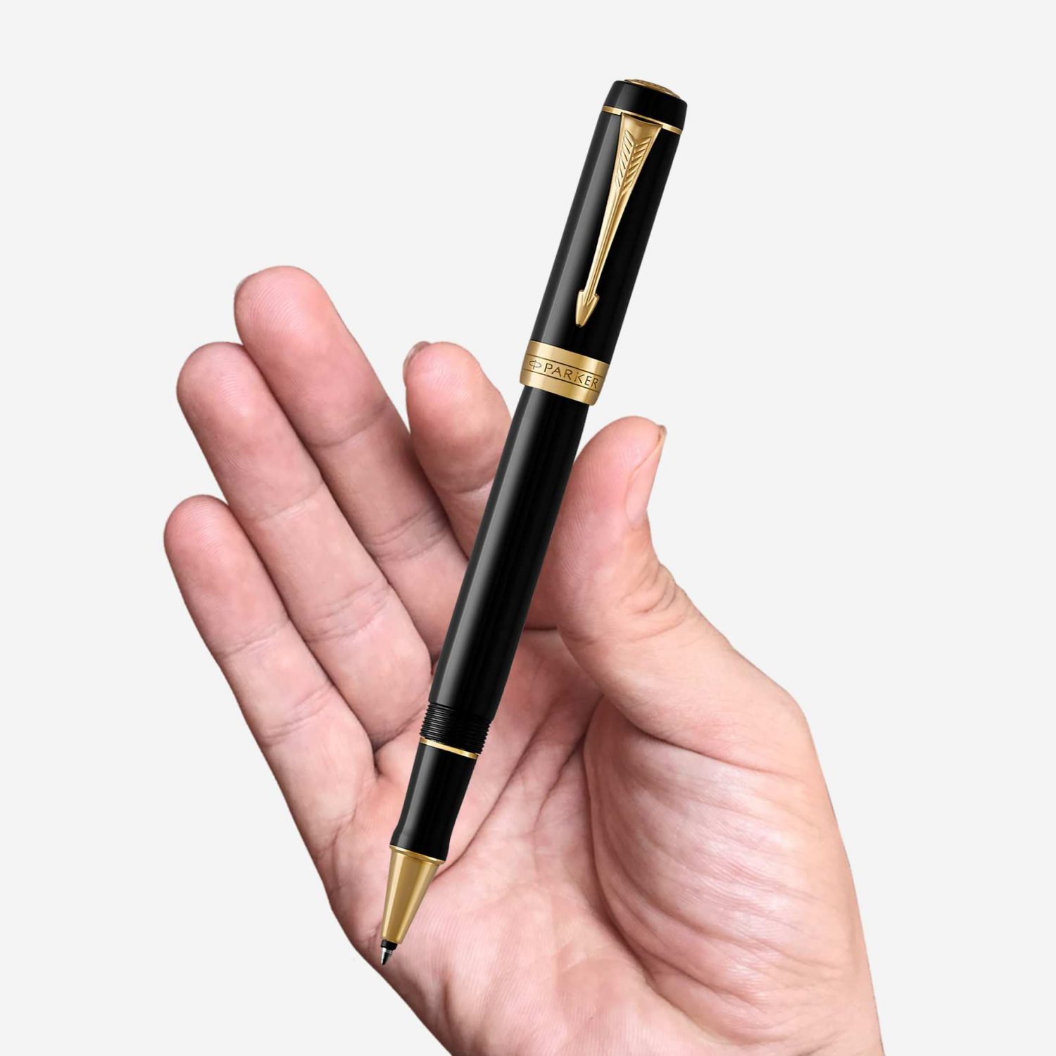 Bút bi nước Parker Duofold Classic Black GT International RP 1931385
