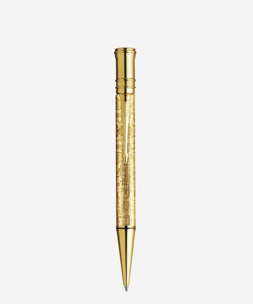Bút bi xoay Parker Duofold Presidential Esparto 18kt S0691500
