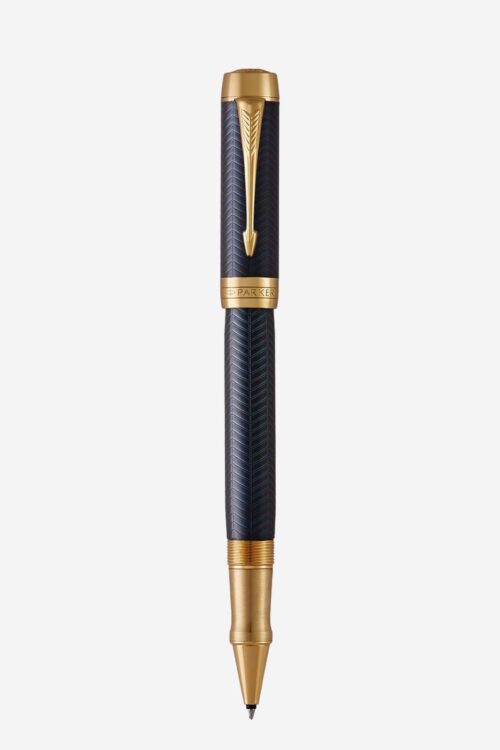 Bút dạ bi Parker Duofold Prestige Blue Chevron GT Rollerball Pen 1931374
