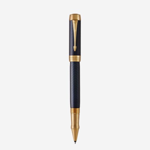 Bút dạ bi Parker Duofold Prestige Blue Chevron GT Rollerball Pen 1931374