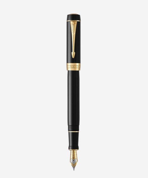 Bút máy Parker Duofold Classic Black GT International Fountain Pen 1931383