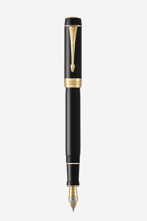 Bút máy Parker Duofold Classic Black GT International Fountain Pen 1931383