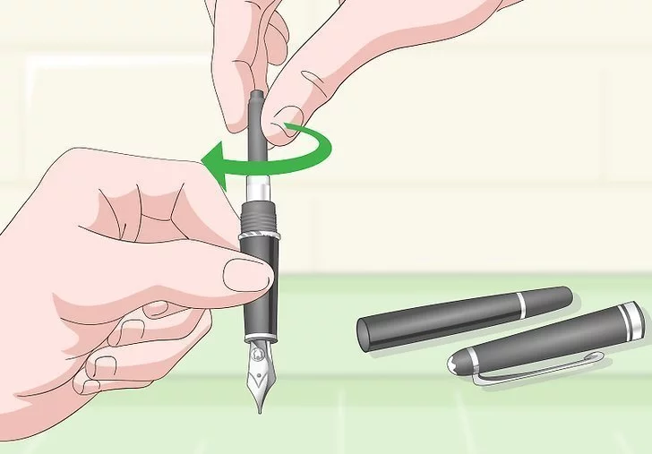 Tư vấn cách bơm mực bút máy Parker đúng nhất.