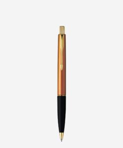 Parker Frontier Orange Gold Trim Ballpoint Pen PS1006123