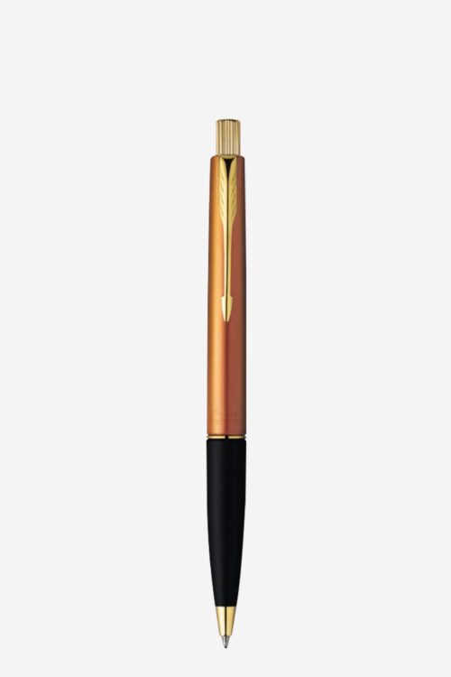 Parker Frontier Orange Gold Trim Ballpoint Pen PS1006123
