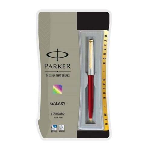 Ngắm nhìn nét đẹp của cây viết bi PARKER GALAXY Red GT BP tại Shop bán bút PARKER Việt nam