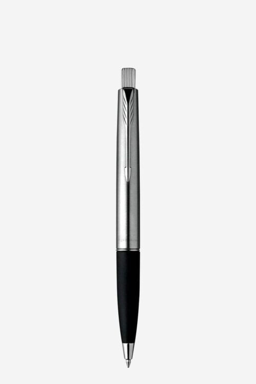 Bút bi bấm Parker Frontier Stainless Steel CT Ballpoint Pen PS1002021