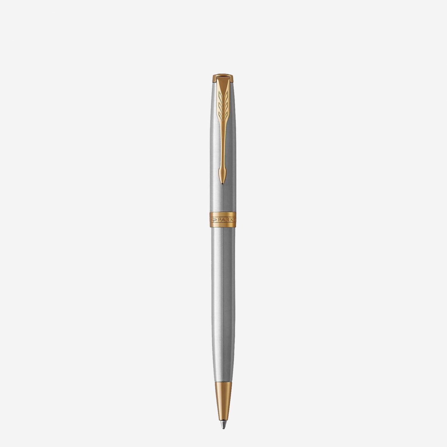 Bút bi Parker Sonnet Stainless Steel GT Ballpoint Pen 1931507