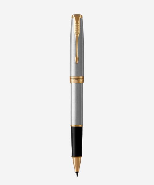 Bút dạ bi Parker Sonnet Stainless Steel GT Rollerball Pen 1931506