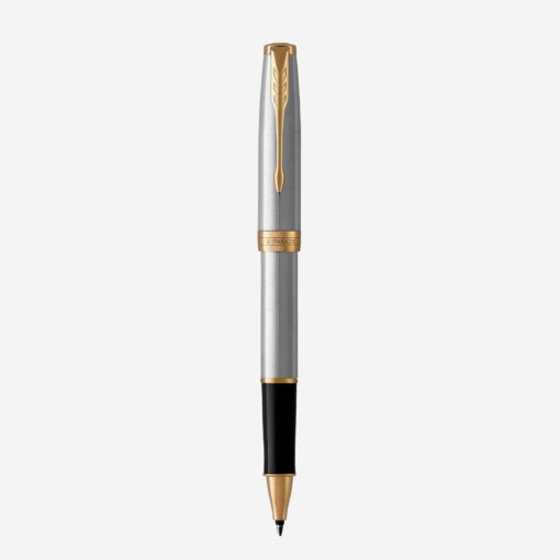 Bút dạ bi Parker Sonnet Stainless Steel GT Rollerball Pen 1931506