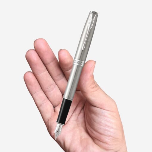 Bút máy vỏ thép Parker Sonnet Stainless Steel CT FP 1931509