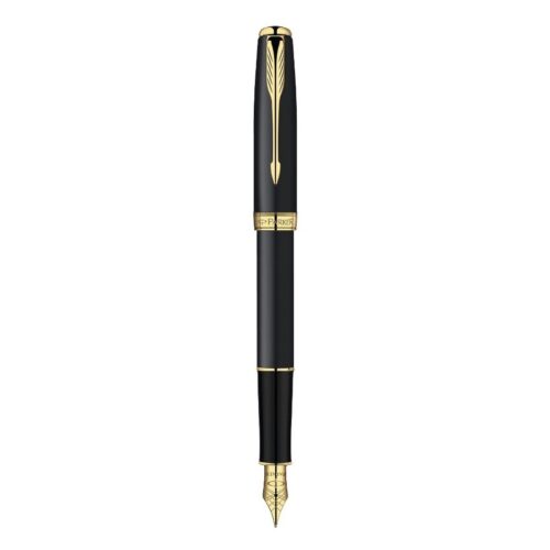 Đánh giá BÚT MỰC PARKER SONNET Matte Black GT FP đen cài vàng tại PARKER Việt nam