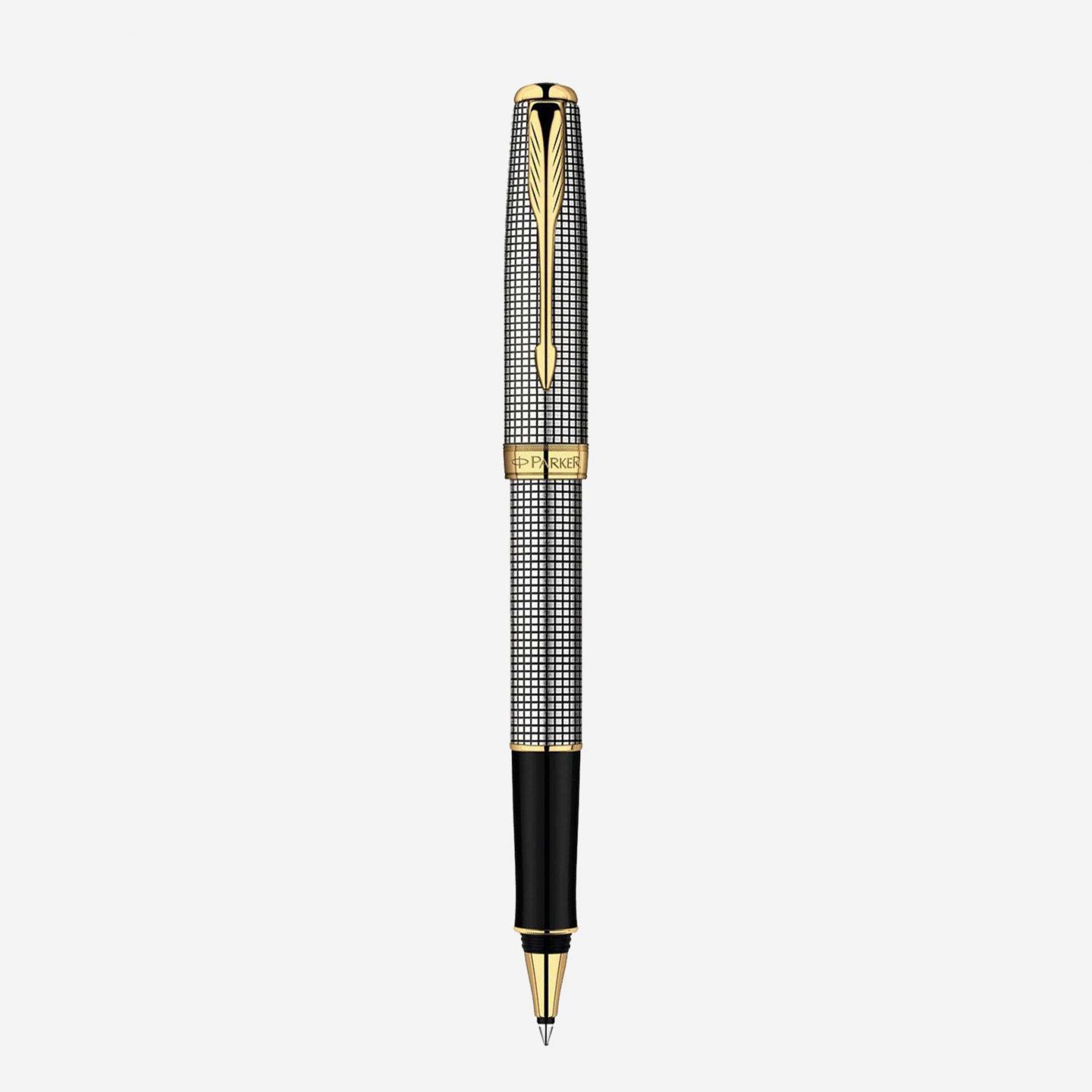 Bút Parker Sonnet Chiselled Silver GT Rollerball Pen S0808160