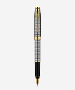 Bút Parker Sonnet Chiselled Silver GT Rollerball Pen S0808160