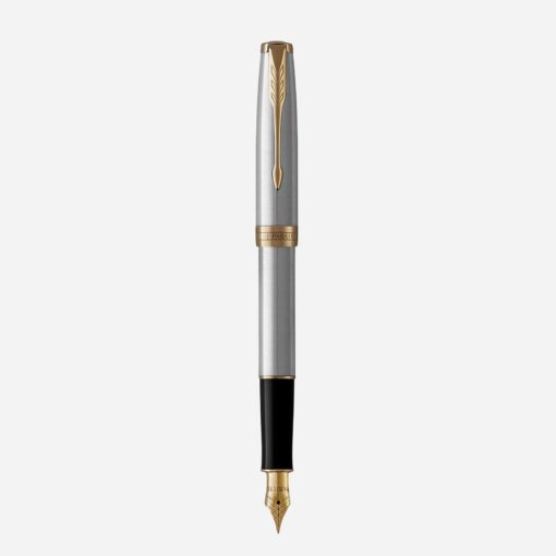 Giá bút máy Parker Sonnet Stainless Steel GT Fountain Pen 1931504