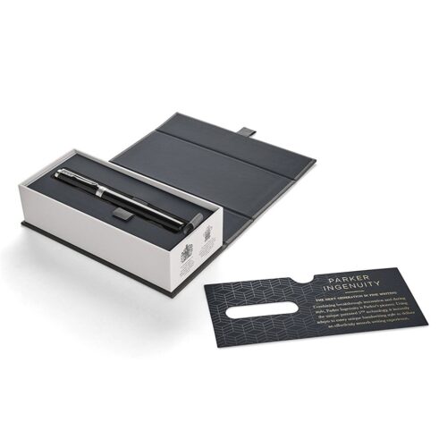 Mở hộp viết Parker Ingenuity 5th Black Lacquer CT chính hãng