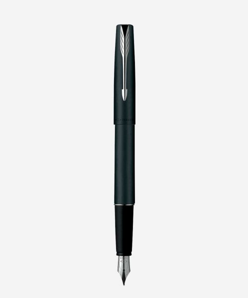 Viết máy Parker Frontier Matte Black Chrome Trim Fountain Pen PS1002043