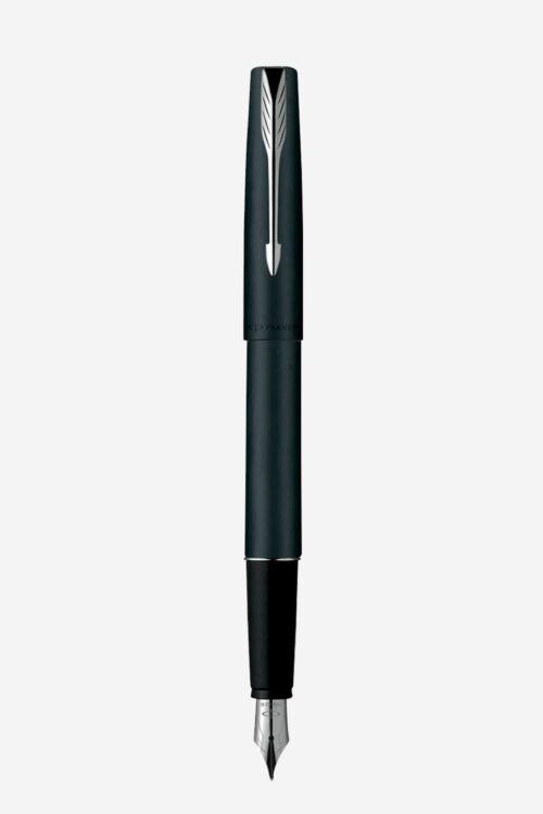 Viết máy Parker Frontier Matte Black Chrome Trim Fountain Pen PS1002043
