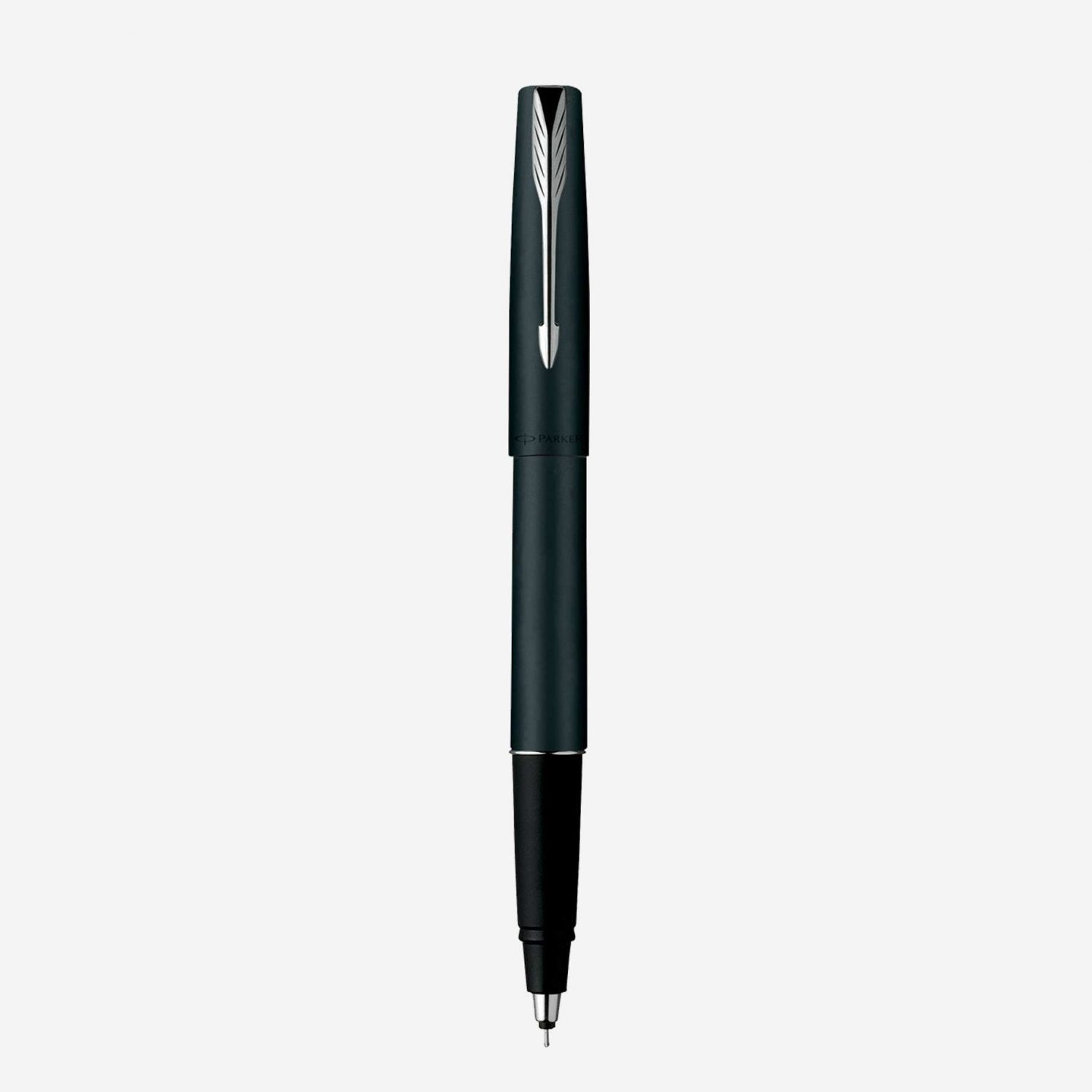Viết Parker Frontier Matte Black Chrome Trim Rollerball Pen PS1002042