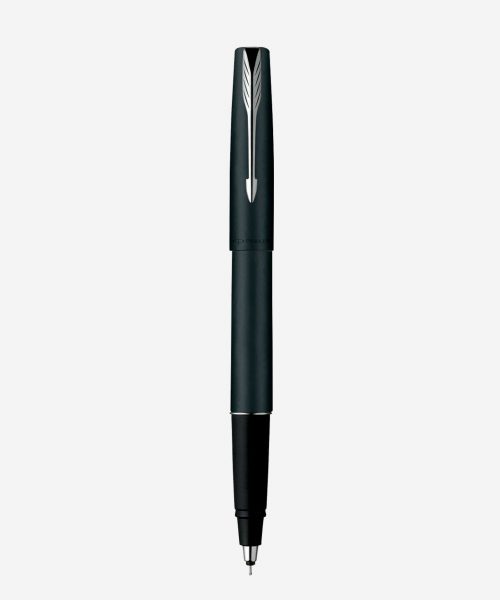 Viết Parker Frontier Matte Black Chrome Trim Rollerball Pen PS1002042