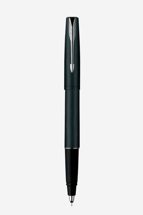 Viết Parker Frontier Matte Black Chrome Trim Rollerball Pen PS1002042