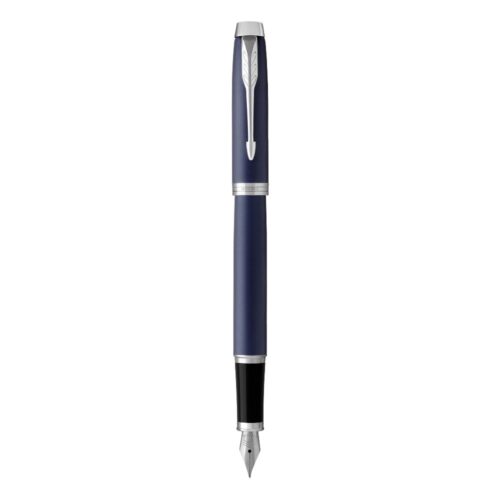 Đánh giá bút máy Parker IM Matte Blue CT FP 2017 màu xanh sơn mờ sang trọng