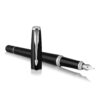 Đánh giá bút Parker Urban Matte Black Fountain pen 2017 đen cài bạc thanh lịch