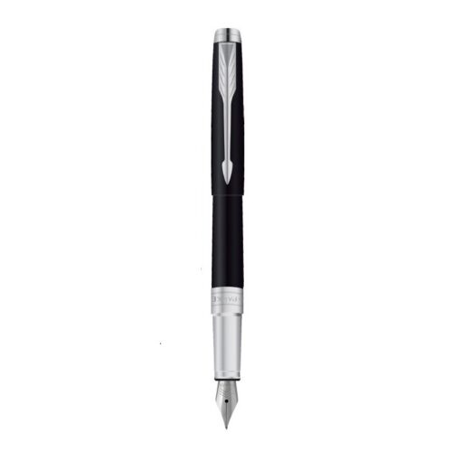 Đánh giá bút Parker Aster Matte Black CT FP đen cài bạc đang ưa chuộng