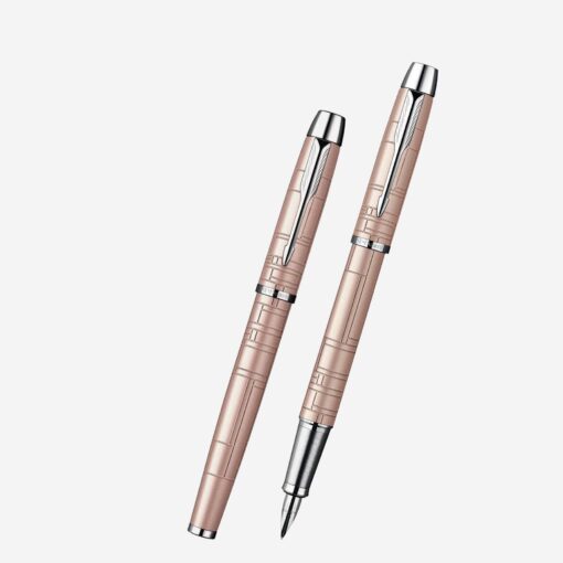 Parker IM Premium Metallic Pink Lacquer CT Fountain Pen S0949760