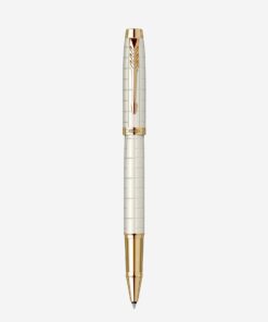 Bút Parker màu trắng Parker IM Premium X-Pearl Gold Trim TB 2143464