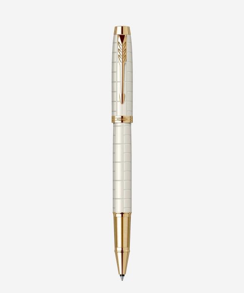 Bút Parker màu trắng Parker IM Premium X-Pearl Gold Trim TB 2143464