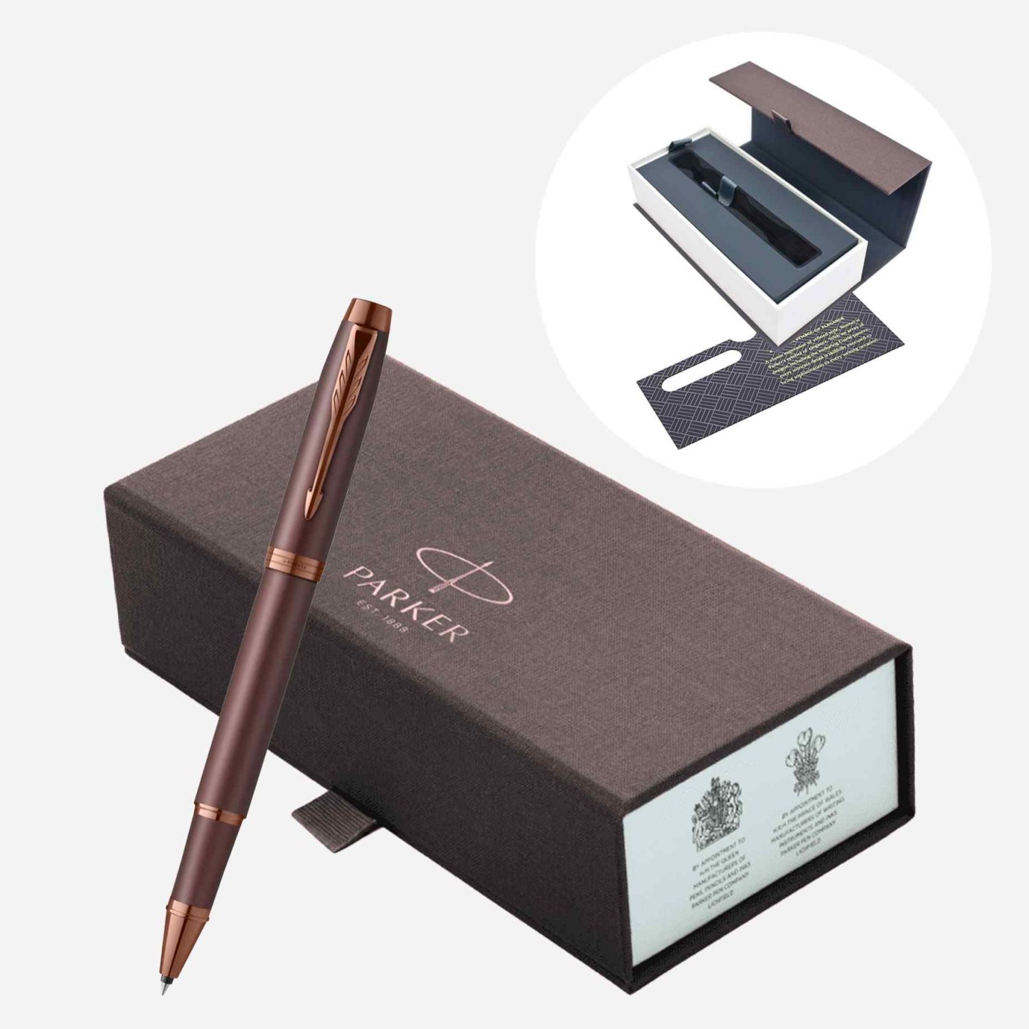 Parker IM Monochrome Burgundy Rollerball Pen 2190513