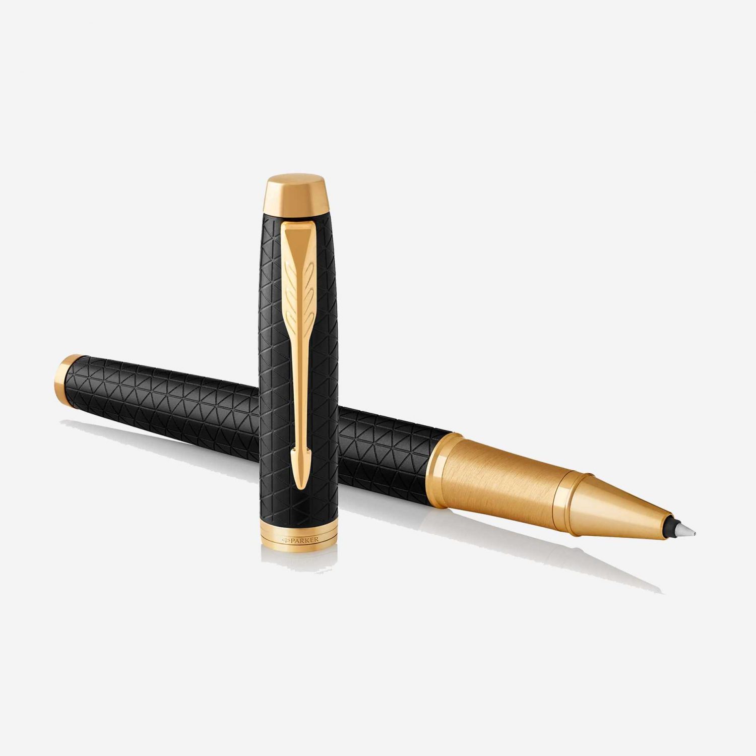 Parker IM Premium 2017 Black GT Rollerball Pen 1931660