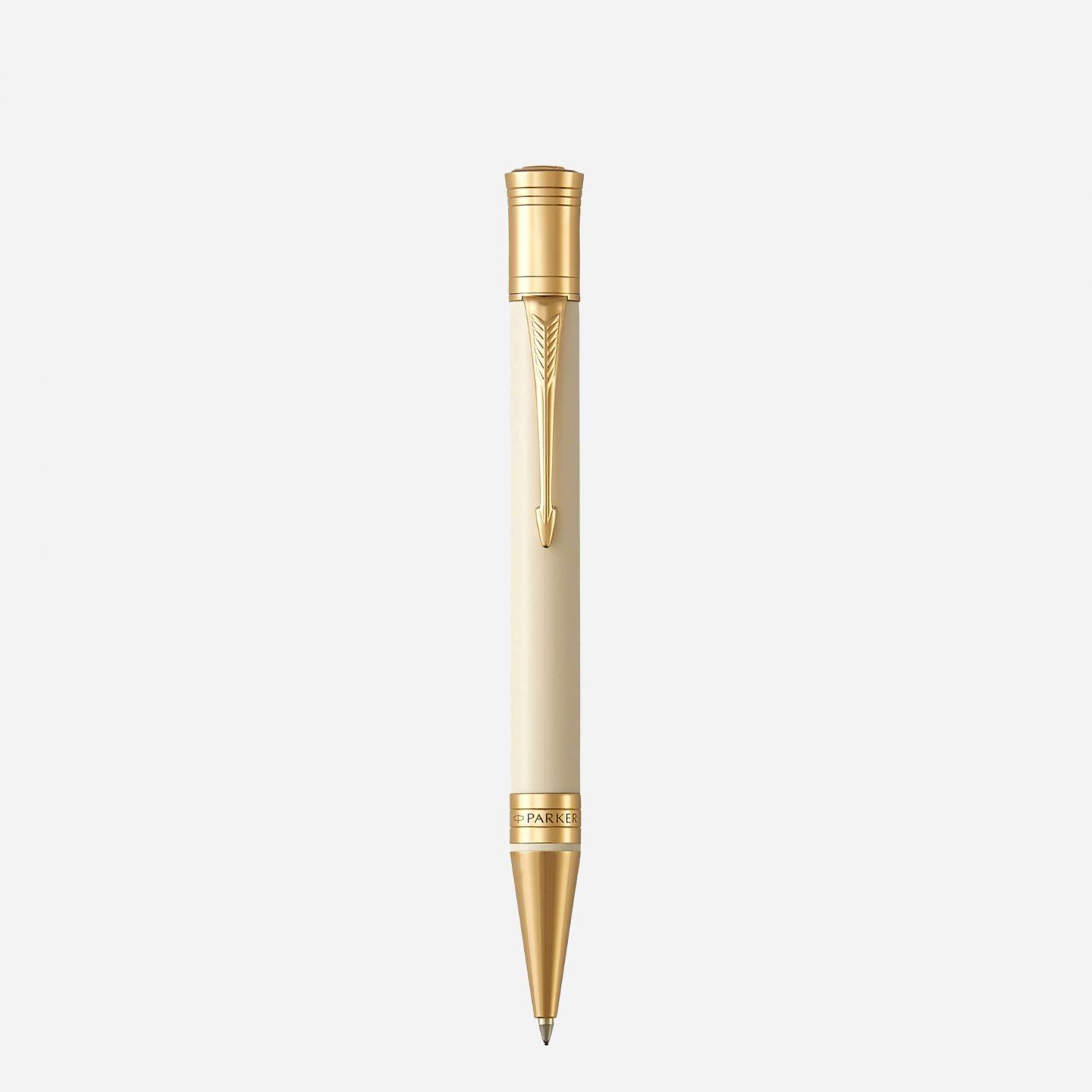 Bút bi Parker màu trắng bản Parker Duofold Pen 1931396