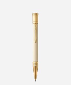 Bút bi Parker màu trắng bản Parker Duofold Pen 1931396