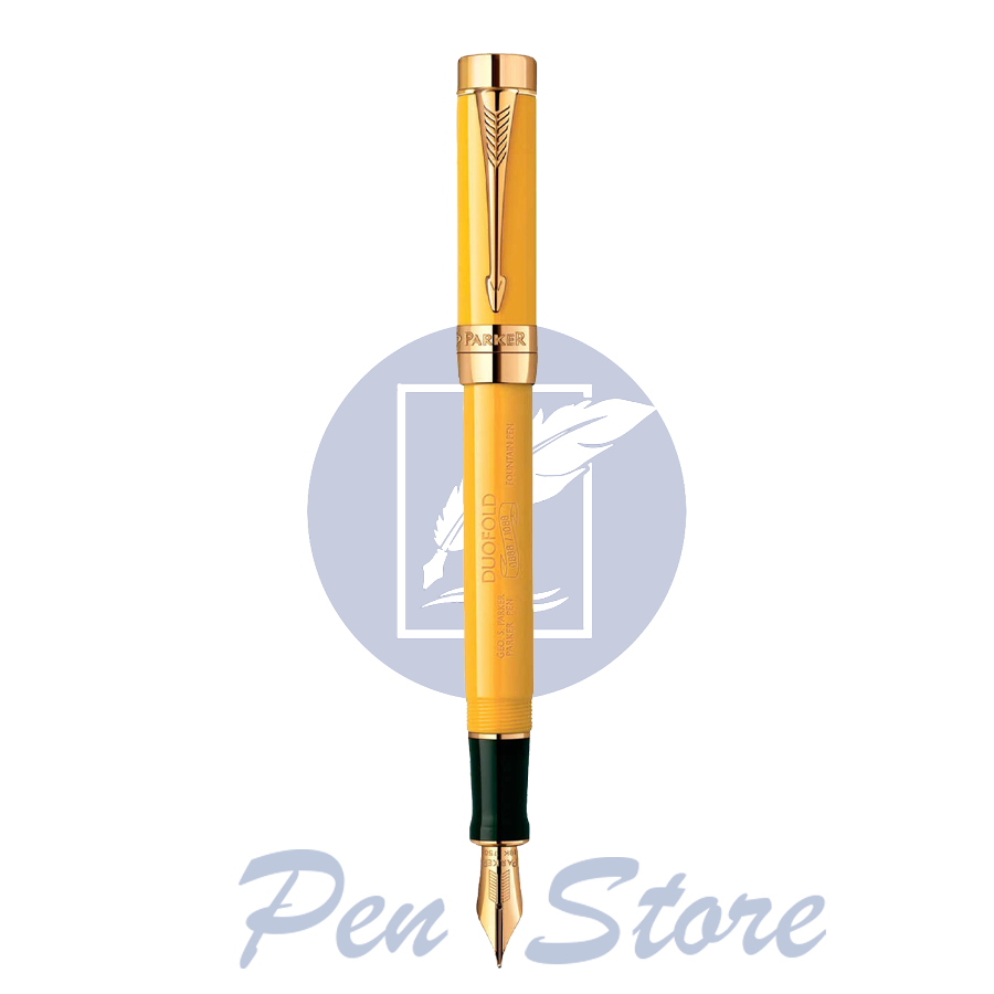 Parker Duofold Mandarin Yellow Limited Edition Fountain Pen 1867457.