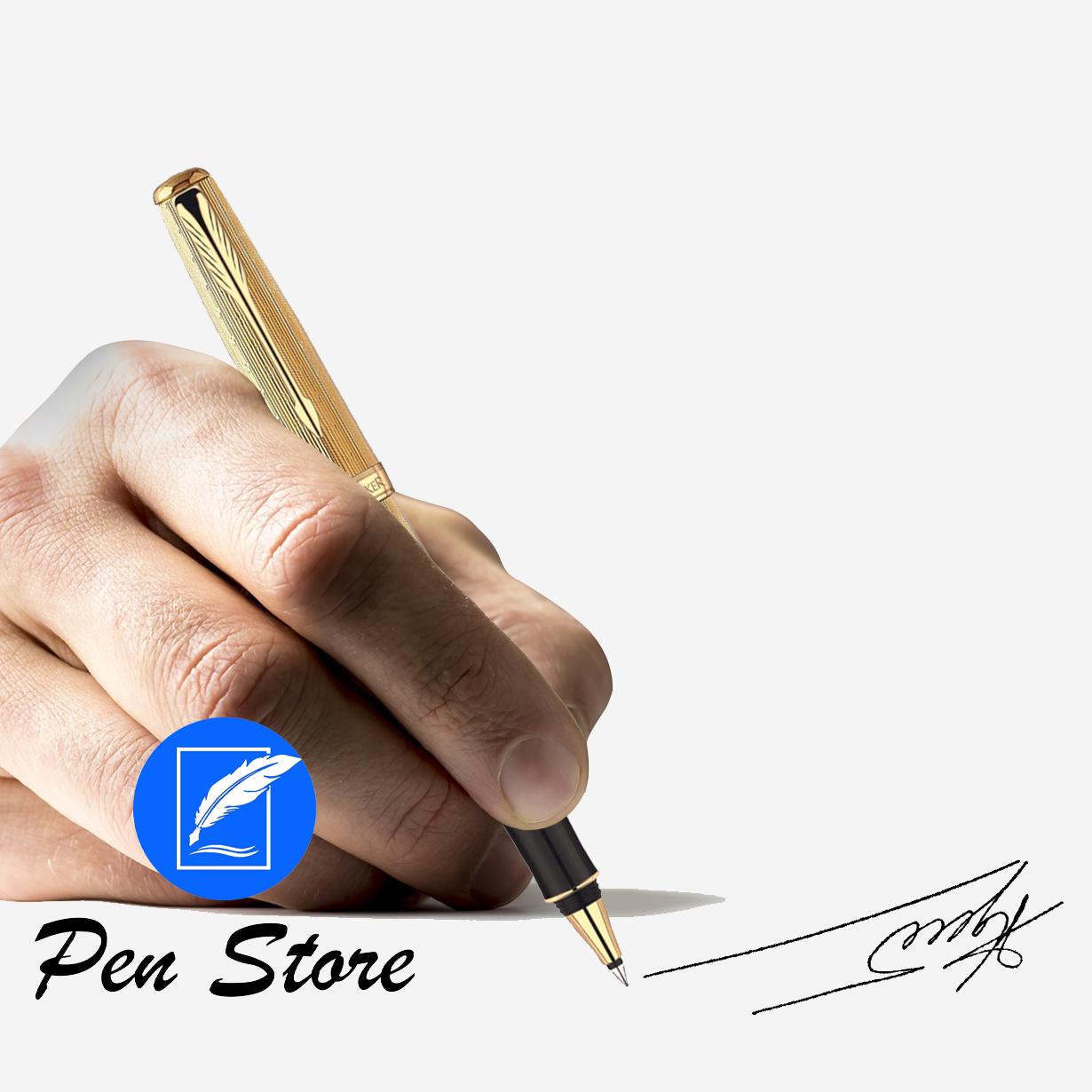 Parker Sonnet Chiselled T532 GT Rollerball Pen.